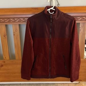 Good fellow red high collar jacket. Size M